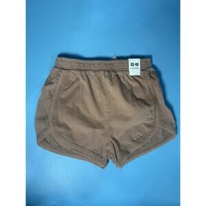 Cotton:On Baby Girl's Brown Elastic Waist Avery Shorts Size12-18M